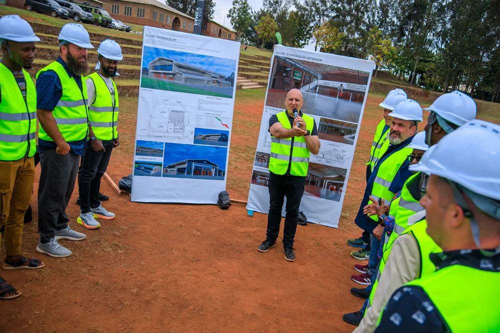 Watoto Gymnasium Ground Breaking