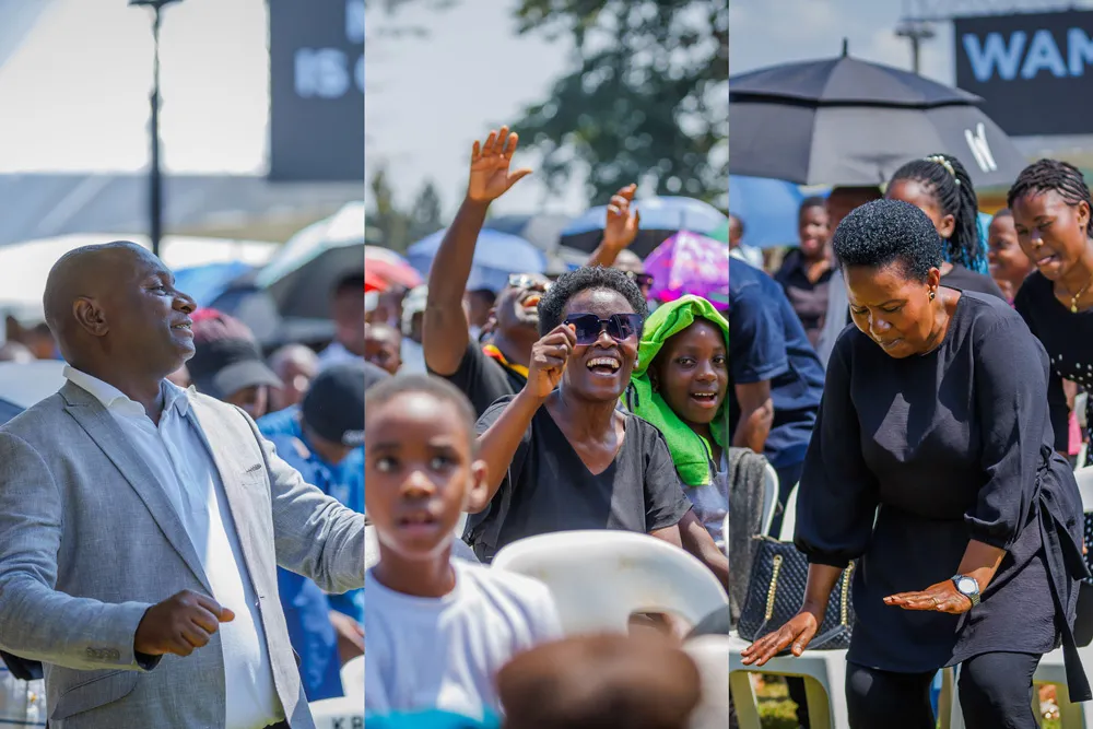 Congregation members at Watoto Nansana
