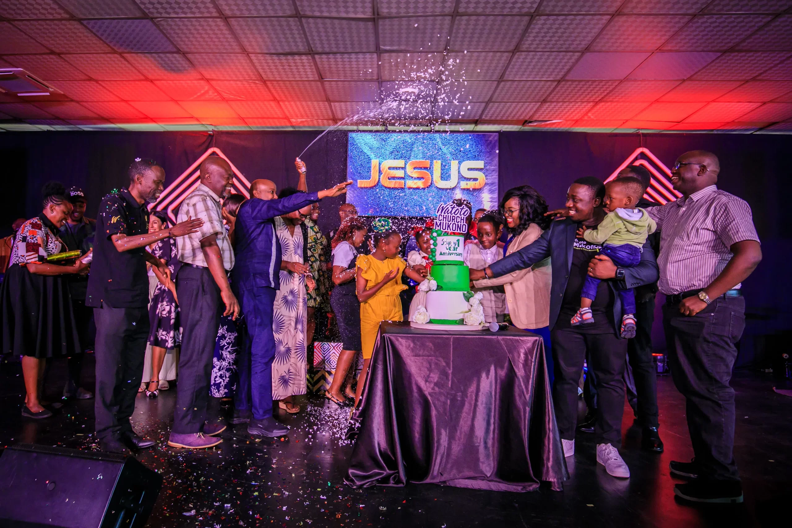 Watoto Church Mukono 1st year anniversary celebrations