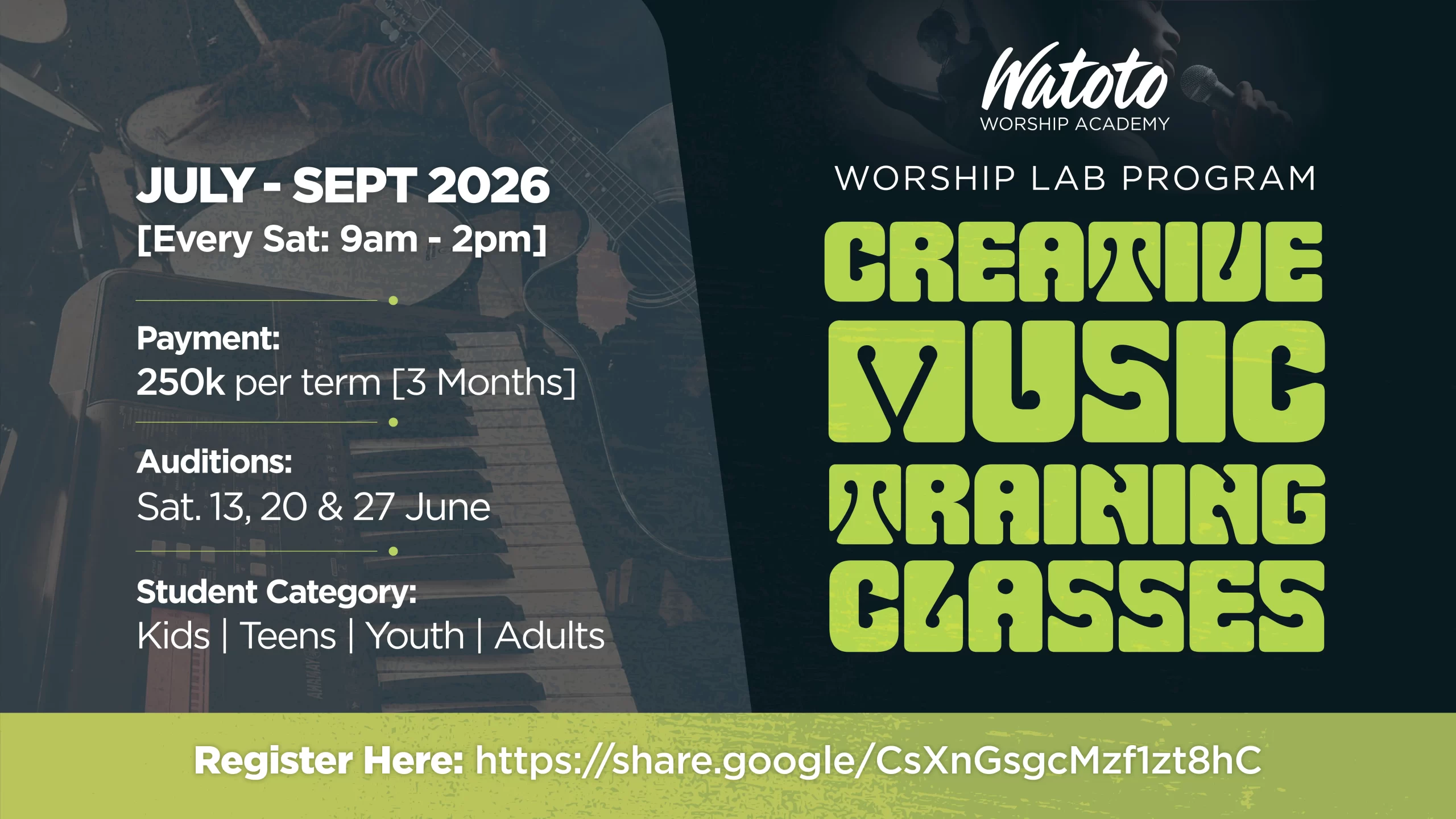 Music Training Classes